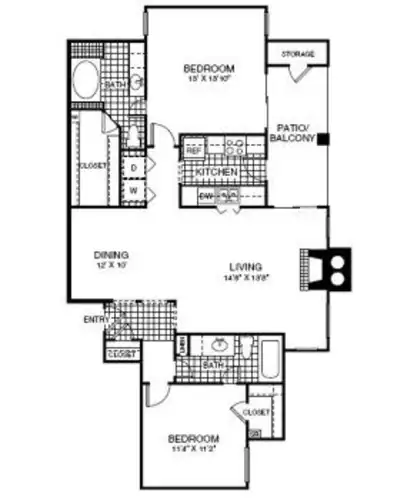 St Lucia-B2 2012 floor plan